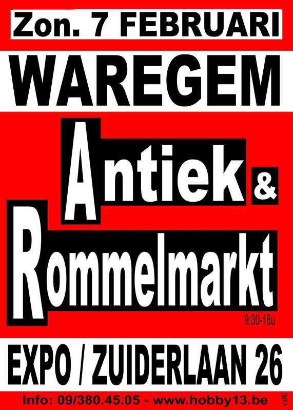  Antiek & Rommelmarkt Waregem