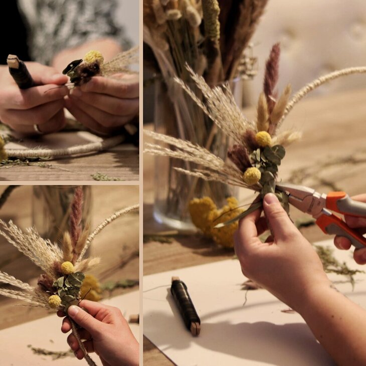 Workshops Diy Droogbloemenkrans