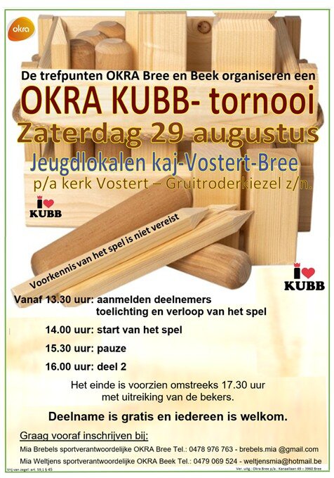 Ontspanning Kubb- tornooi