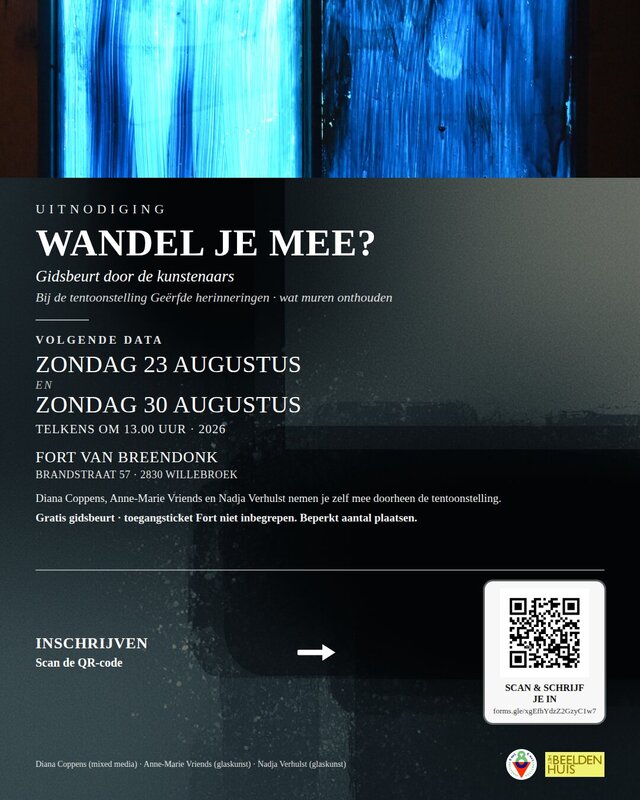 Tentoonstellingen Gidsbeurt door kunstenaars -  Geërfde herinneringen  - Fort Breendonk