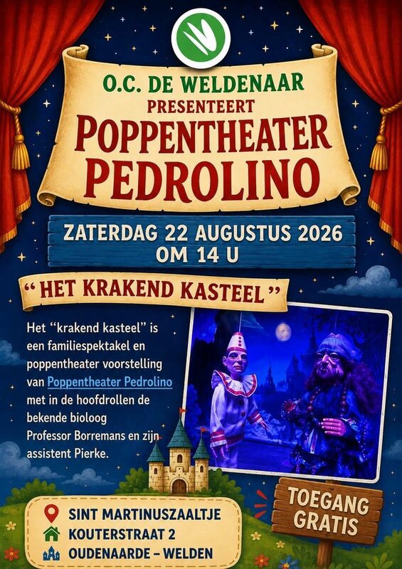 Voorstellingen Het Krakend Kasteel - Poppentheater Pedrolino