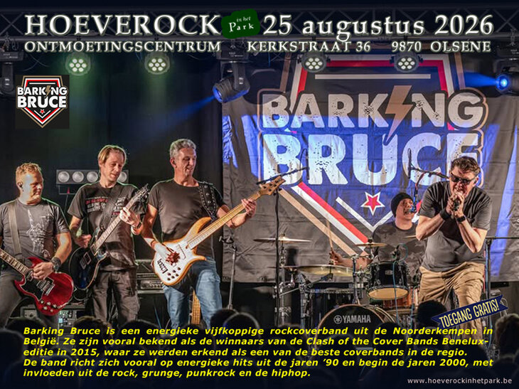 Concerten Hoeverock het Park