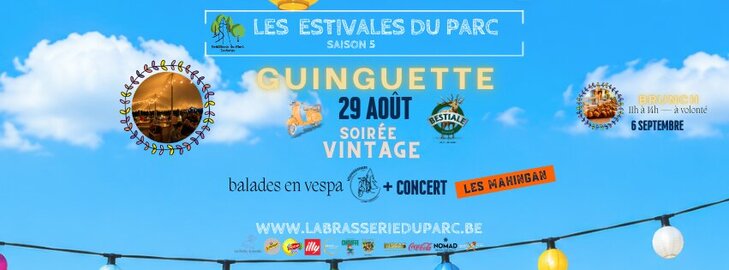 Nachtleven Vintage Guinguette - concert, vespa & feestavond