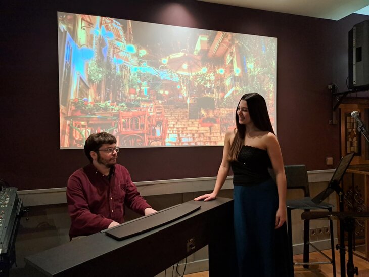 Concerten Greek Song: Pantou( voice) & Sevastianos Motorinos( piano)