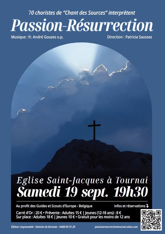Concerten Passion Résurrection: groot concert-meditatiemoment Doornik