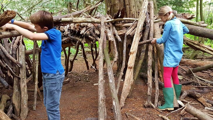 Ontspanning Wildcraftwandeling voor jongeren vanaf jaar