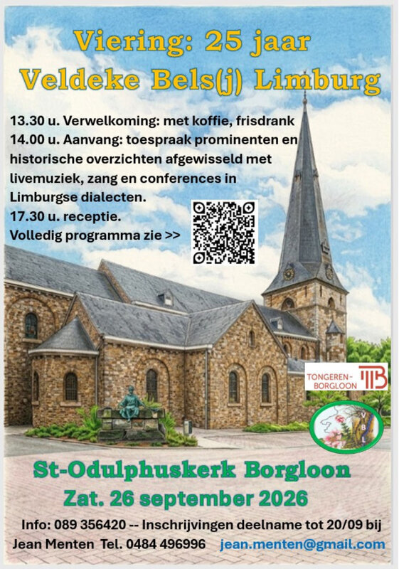 Voorstellingen Viering jaar Veldeke Bels(j) Limburg