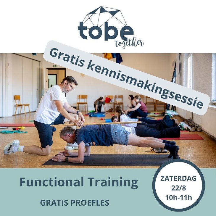 Workshops Functional Training Begin Vrijdag gezonde beweging