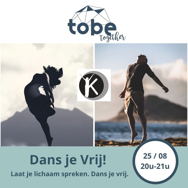 Workshops Dans Vrij ! Ontladen & Opnieuw voelen wil bewegen