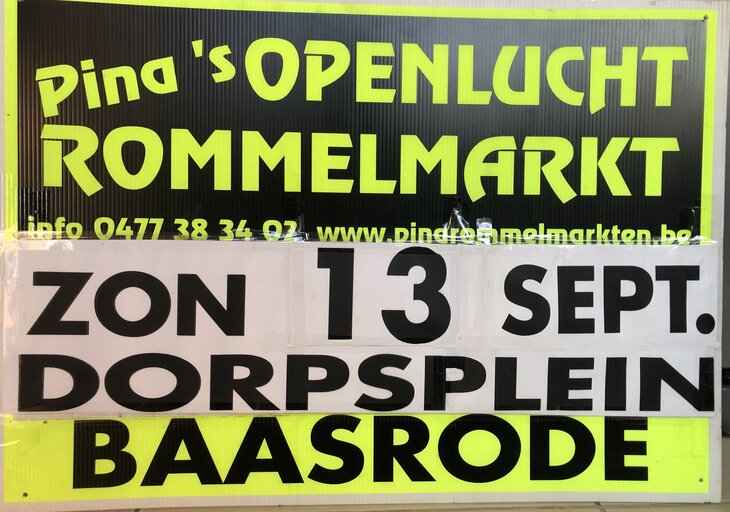  Pina s Jaarlijkse Openluchtrommelmarkten Baasrode ( Dendermonde )