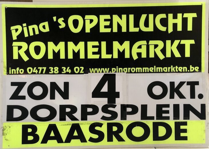  Pina s Jaarlijkse Openluchtrommelmarkten Baasrode ( Dendermonde )