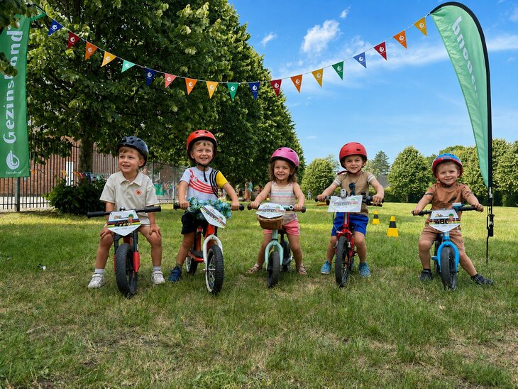 Workshops Wk Loopfietsen voor peuters kleuters