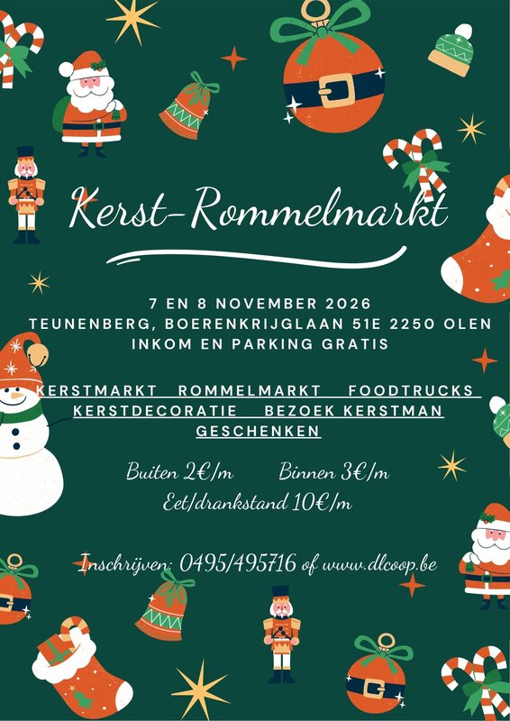  Kerst-rommelmarkt Teunenberg
