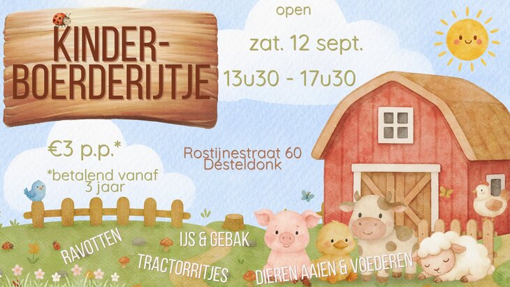 Ontspanning Openboerderijnamiddag