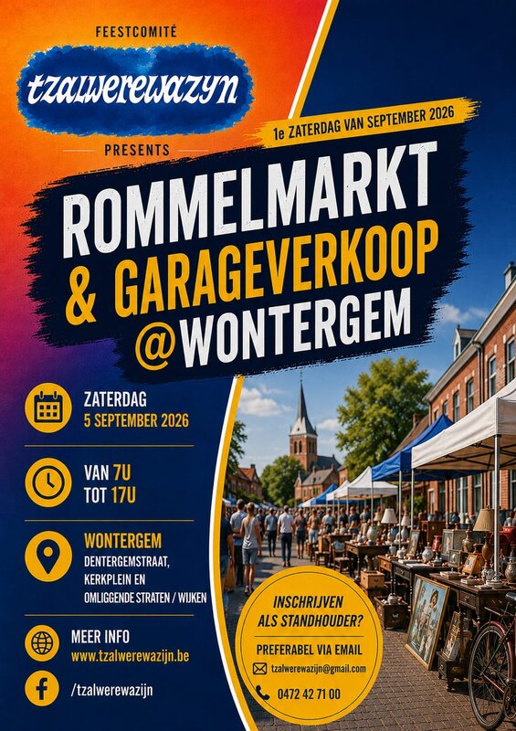  Rommelmarkt garageverkoop