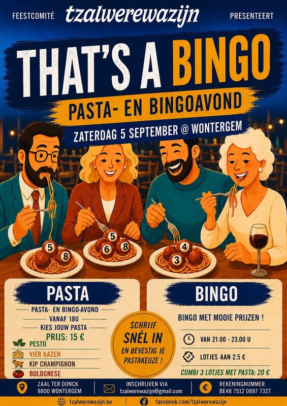 Nachtleven Bingo & Pasta