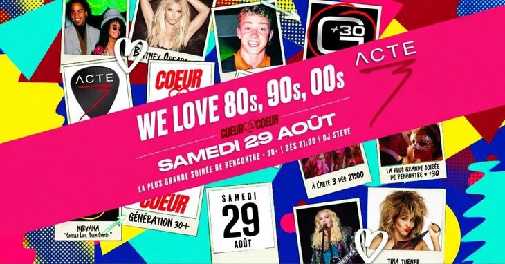Nachtleven We Love 80s, 90s, ???? Gratis Toegang (
