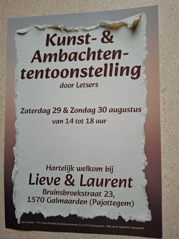Tentoonstellingen Kunst- ambachtententoonstelling