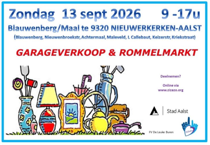  Garageverkoop rommelmarkt