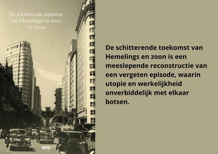 Voordrachten ‘De schitterende toekomst Hemelings zoon’ auteur Erik Martens