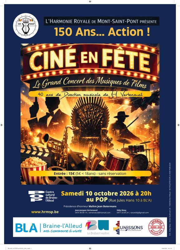 Concerten Ciné‑Feest