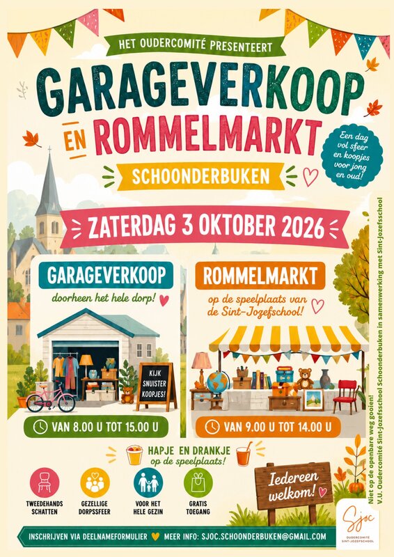  Garageverkoop Schoonderbuken