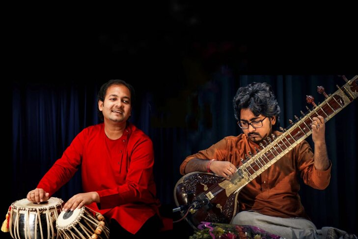 Concerten India Sitar & Tabla: Deepsankar Bhattacharjee & Abhirup Roi