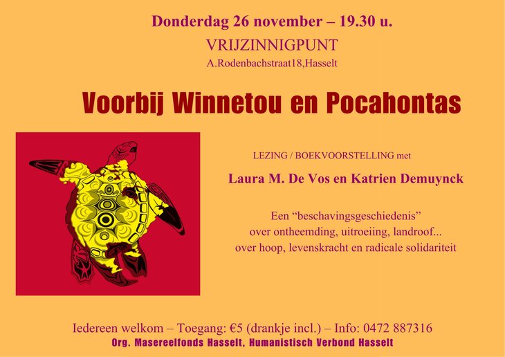 Voordrachten Voorbij Winnetou Pocahontas