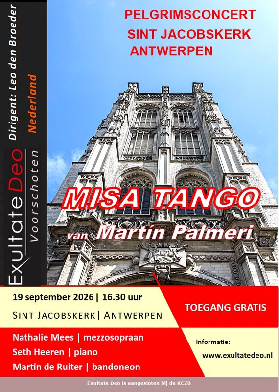 Concerten Pelgrimsconcert - latinotour - Argentijnse tangomuziek