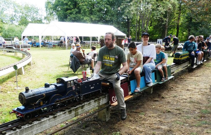 Ontspanning Internationale modelstoomtreinen weekend