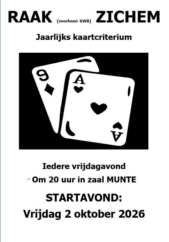 Ontspanning Kaartcriterium -2027 Raakpunt
