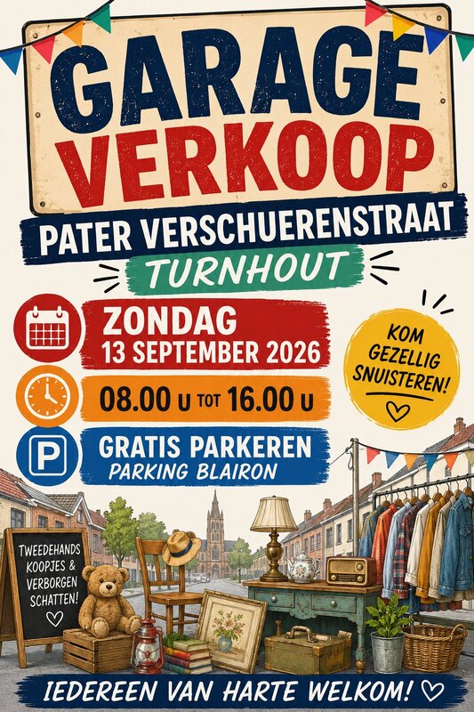  Garageverkoop