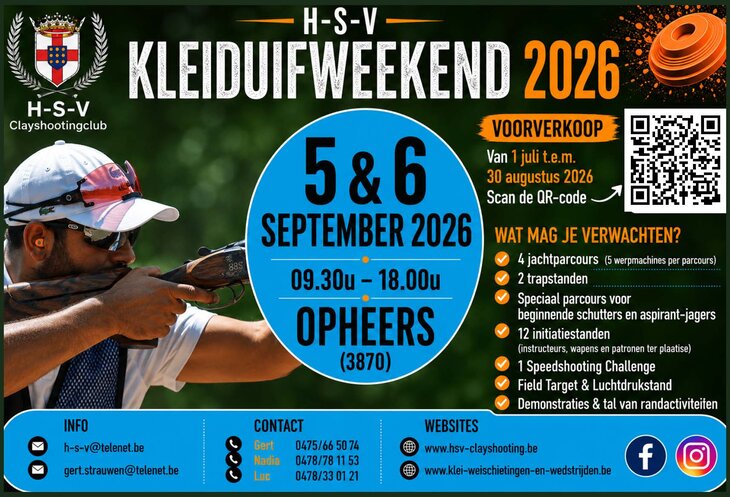 Ontspanning H-S-V Kleiduifweekend