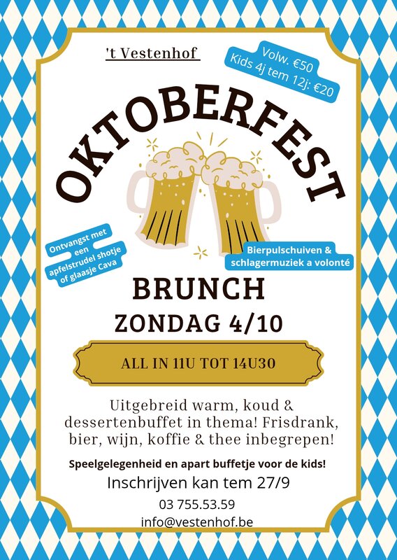 Ontspanning Oktoberfest brunch