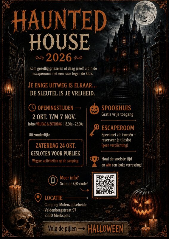 Ontspanning Halloween Haunted House
