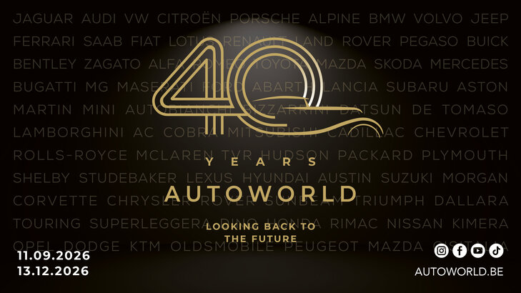 Tentoonstellingen Expo Autoworld Years Looking back the future