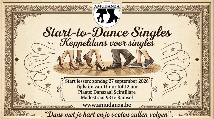 Workshops Start-to-Dance voor Singles