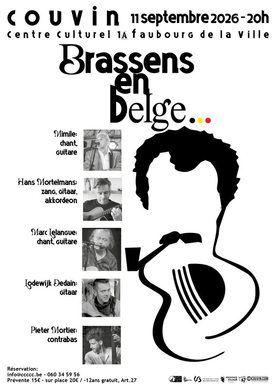 Concerten Brassens z'n belgisch
