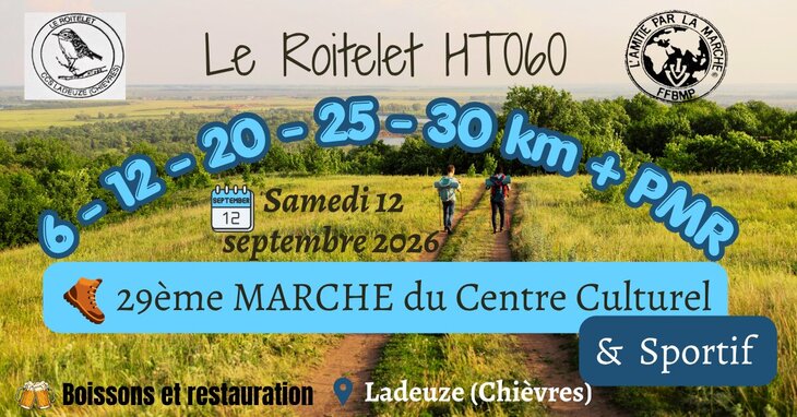 Ontspanning 29e Wandeling het Cultureel & Sportief Centrum