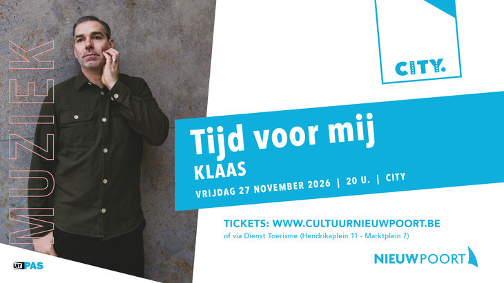 Concerten Klaas - Tijd voor mij