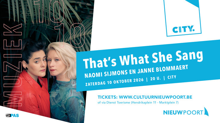 Concerten Naomi Sijmons Janne Blommaert | That’s What Sang
