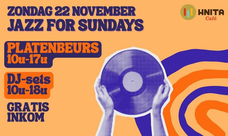 Ontspanning Platenbeurs Jazz sundays day Dj s