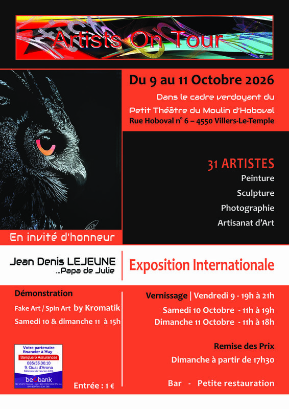 Tentoonstellingen Internationale Tentoonstelling Artists Tour
