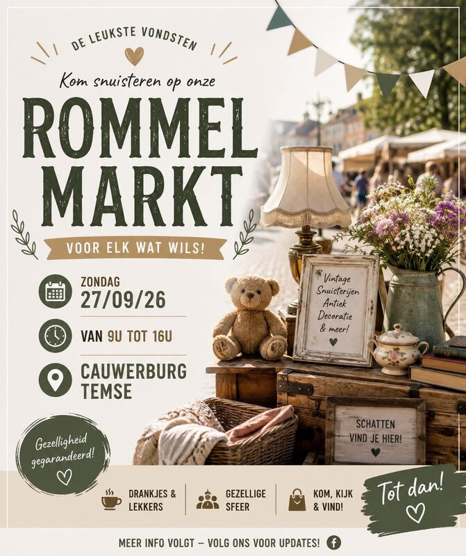  Rommelmarkt garageverkoop