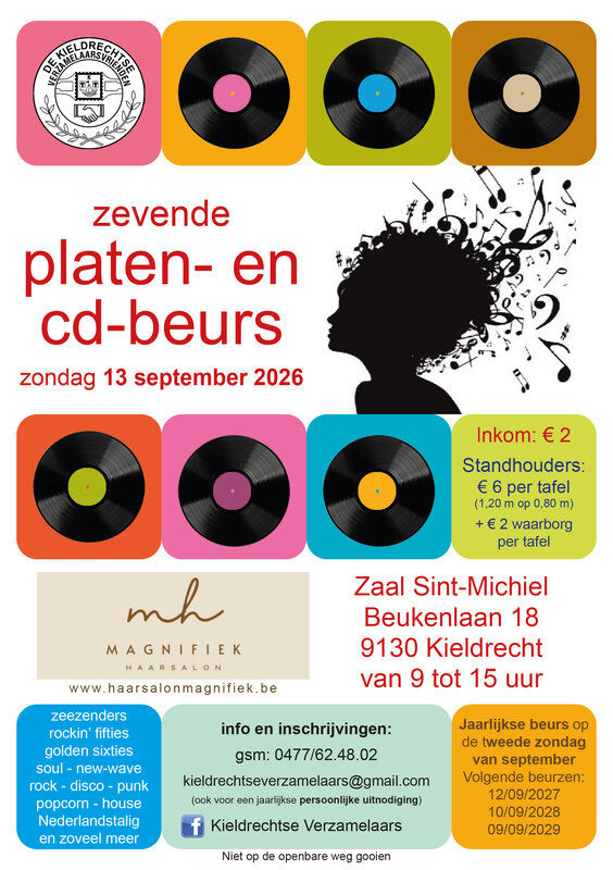 Ontspanning Zevende platen- cdbeurs