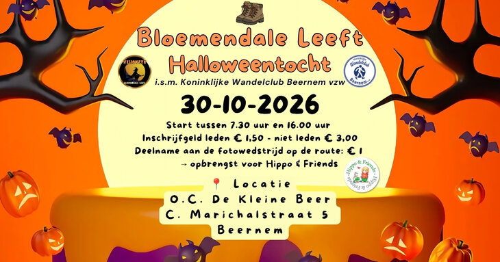 Ontspanning Halloweentocht