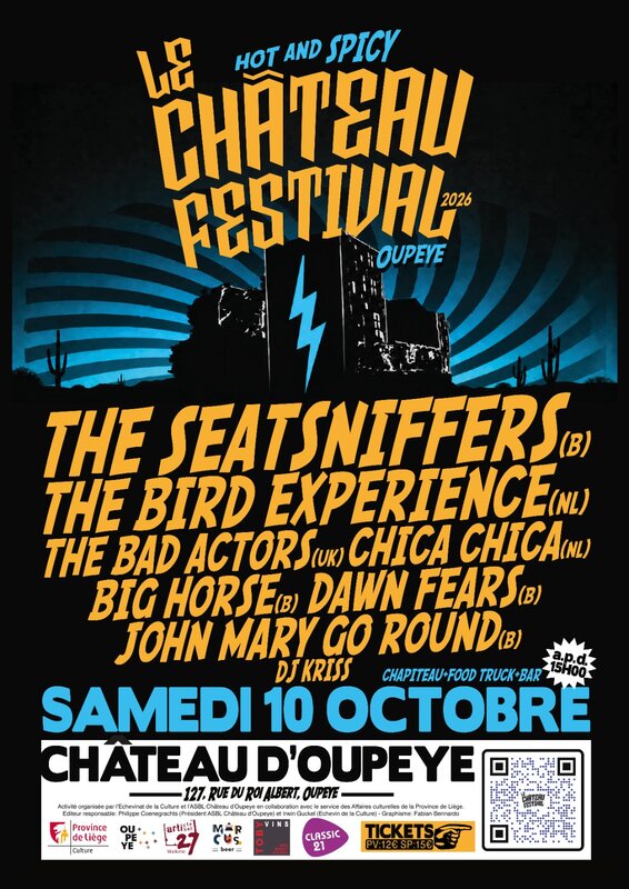 Concerten Le Château Festival, Roots music Oupeye.