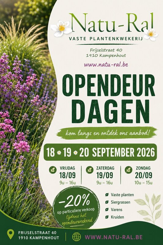Ontspanning Opendeurdagen Natu-Ral