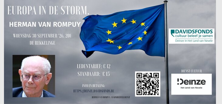 Voordrachten Europa de Storm. Herman Rompuy