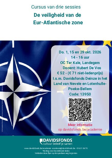 Voordrachten De veiligheid de Euro-Atlantische Zone. Hubert Vos